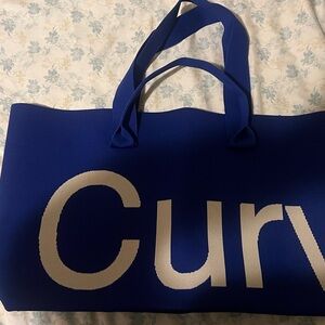 Curves by Sean Brown Sapphire Tote Bag